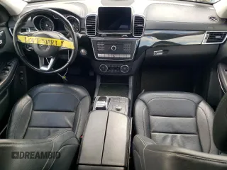 2018 Mercedes-Benz GLS 550 with VIN 4JGDF7DE0JB019048, listed as a Copart auction lot 66571764 with Not Provided miles and Salvage Title. Bid and sale history available at DreamBid. Image 8.