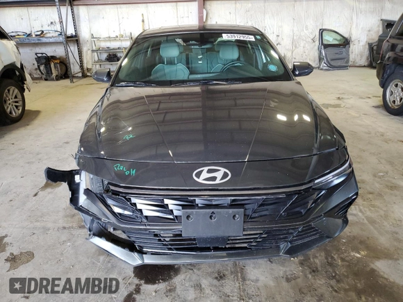 2024 Hyundai Elantra Limited с VIN KMHLN4DJ5RU106678, выставлен на аукционе Copart как лот 53912955 с пробегом 13 453 миль миль и Списание • Salvage title. История ставок и продаж доступна на DreamBid. Изображение 5.