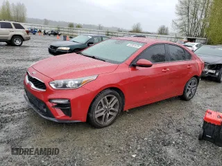 2019 Kia Forte S z VIN 3KPF34AD6KE105436, wystawiony jako Copart lot #52381675 z przebiegiem 102 162 mil mil oraz Szkoda całkowita • Salvage title. Historia ofert i sprzedaży dostępna na DreamBid. Obrazek 1.