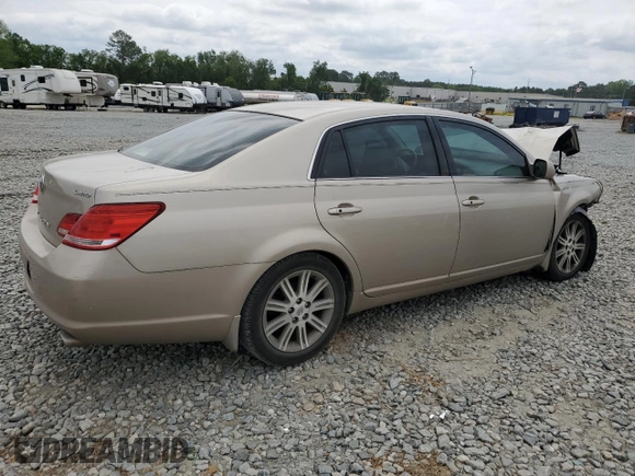 2006 Toyota Avalon XL with VIN 4T1BK36B26U075079, listed as a Copart auction lot 54481405 with 96,762 mi miles and Salvage Title. Bid and sale history available at DreamBid. Image 3.