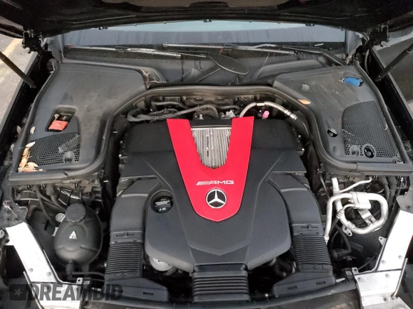2018 Mercedes-Benz E-Class AMG E 43 with VIN WDDZF6EB5JA488432, listed as a Copart auction lot 65867532 with 0 mi miles. Bid and sale history available at carsss.com. Image 7.