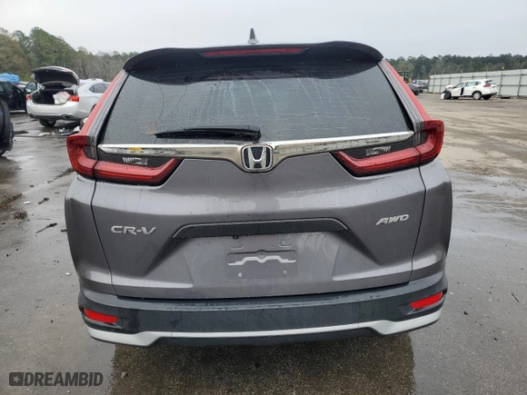 2021 Honda CR-V LX with VIN 2HKRW2H2XMH652673, listed as a Copart auction lot 86482314 with 46,874 mi miles and Salvage Title. Bid and sale history available at carsss.com. Image 6.
