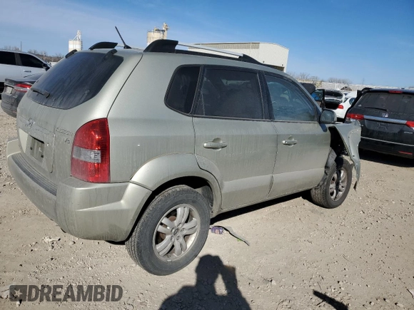 2007 Hyundai Tucson SE with VIN KM8JN12D27U493464, listed as a Copart auction lot 47268715 with 174,474 mi miles and Salvage Title. Bid and sale history available at carsss.com. Image 3.
