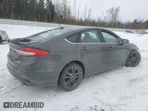 2018 Ford Fusion SE z VIN 3FA6P0HD9JR209998, wystawiony jako Copart lot #43036385 z przebiegiem Nie podano mil oraz Nie do naprawy • Non repairable. Historia ofert i sprzedaży dostępna na DreamBid. Obrazek 3.