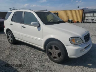 2002 Mercedes-Benz M-Class with VIN 4JGAB54E52A354218, listed as a Copart auction lot 73597344 with 161,247 mi miles and Clean Title. Bid and sale history available at carsss.com. Image 4.