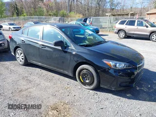 2019 Subaru Impreza with VIN 4S3GKAB68K3623755, listed as a IAAI auction lot 41933894 with 39,522 mi miles. Bid and sale history available at carsss.com. Image 1.