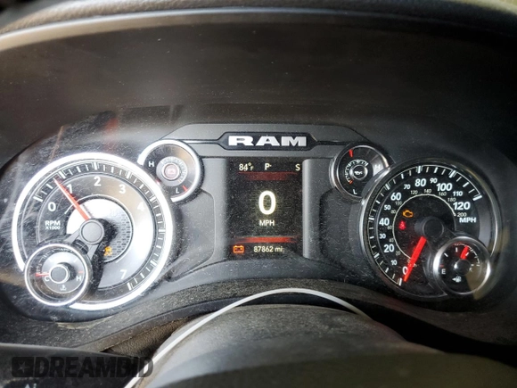 2021 Ram 1500 Lone Star z VIN 1C6RREBT8MN625392, wystawiony jako Copart lot #53911765 z przebiegiem 87 862 mil mil oraz Szkoda całkowita • Salvage title. Historia ofert i sprzedaży dostępna na DreamBid. Obrazek 9.