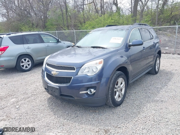 2013 Chevrolet Equinox LT with VIN 2GNALPEK3D6291516, listed as a IAAI auction lot 42063627 with 107,467 mi miles. Bid and sale history available at carsss.com. Image 2.