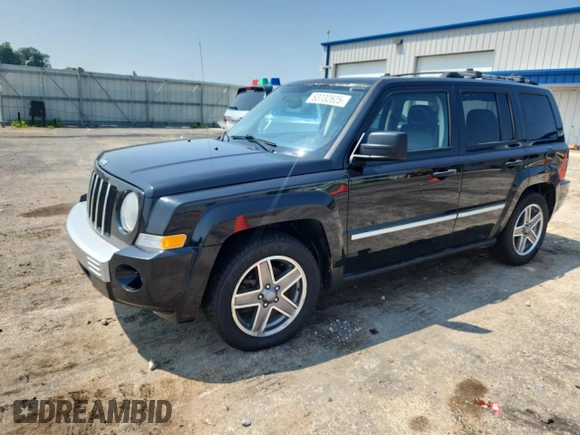 2009 Jeep Patriot with VIN 1J8FF48B99D130007, listed as a Copart auction lot 63732625 with 90,352 mi miles and Non repairable. Bid and sale history available at DreamBid. Image 1.