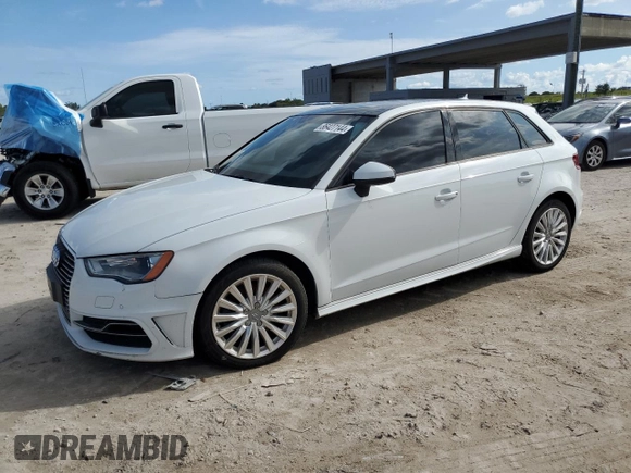 2016 Audi A3 e-tron Premium z VIN WAUUPBFF7GA152525, wystawiony jako Copart lot #86427144 z przebiegiem 123 543 mil mil oraz Czysty tytuł • Clean title. Historia ofert i sprzedaży dostępna na DreamBid. Obrazek 1.