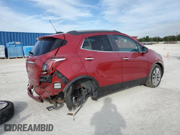 2020 Buick Encore Preferred with VIN KL4CJASB9LB024203, listed as a Copart auction lot 87443204 with 24,038 mi miles and Non Repairable. Bid and sale history available at carsss.com. Image 3.