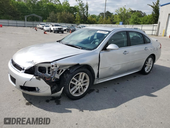 2013 Chevrolet Impala LTZ with VIN 2G1WC5E3XD1222887, listed as a Copart auction lot 51612205 with 200,526 mi miles and Salvage Title. Bid and sale history available at DreamBid. Image 1.
