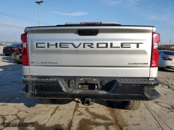 2019 Chevrolet Silverado 1500 Custom Trail Boss with VIN 3GCPYCEH8KG117346, listed as a Copart auction lot 88242435 with 110,025 mi miles and Salvage Title. Bid and sale history available at carsss.com. Image 6.
