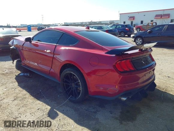 2021 Ford Mustang GT with VIN 1FA6P8CF6M5140346, listed as a IAAI auction lot 41241871 with 64,724 mi miles. Bid and sale history available at carsss.com. Image 3.