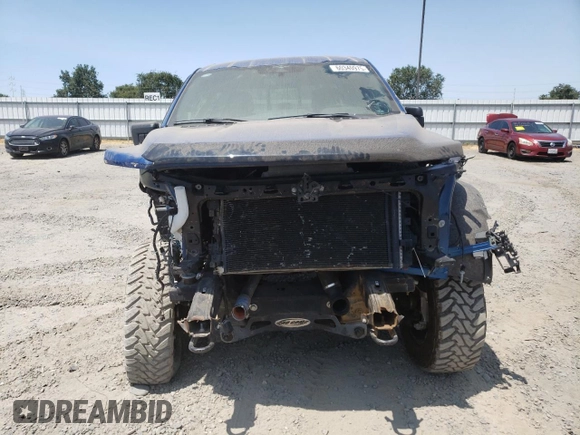 2023 Ford F-150 XL with VIN 1FTFW1E8XPKE23518, listed as a Copart auction lot 60340975 with 11,661 mi miles and Salvage title. Bid and sale history available at DreamBid. Image 5.