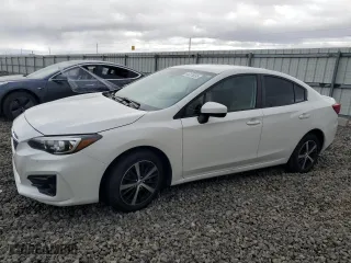2019 Subaru Impreza Premium with VIN 4S3GKAC67K3628833, listed as a Copart auction lot 43276695 with 50,318 mi miles and Salvage Title. Bid and sale history available at carsss.com. Image 1.