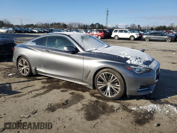 2017 Infiniti Q60 Premium z VIN JN1EV7EL1HM550074, wystawiony jako Copart lot #88887555 z przebiegiem 65 139 mil mil oraz Szkoda całkowita • Salvage title. Historia ofert i sprzedaży dostępna na DreamBid. Obrazek 4.