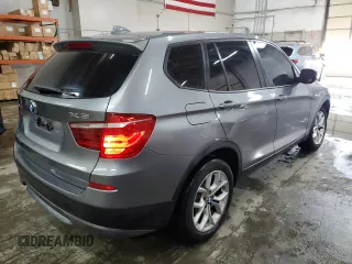2013 BMW X3 xDrive35i with VIN 5UXWX7C54DL982186, listed as a Copart auction lot 89326175 with 136,622 mi miles and Salvage Title. Bid and sale history available at DreamBid. Image 3.
