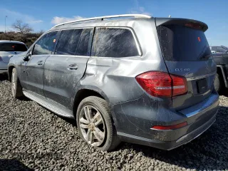 2017 Mercedes-Benz GLS 450 with VIN 4JGDF6EE3HA943086, listed as a Copart auction lot 46315454 with 74,760 mi miles and . Bid and sale history available at DreamBid. Image 2.
