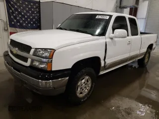 2003 Chevrolet Silverado 1500 LT with VIN 2GCEK19T131282872, listed as a Copart auction lot 82760024 with 190,615 mi miles and Salvage Title. Bid and sale history available at carsss.com. Image 1.