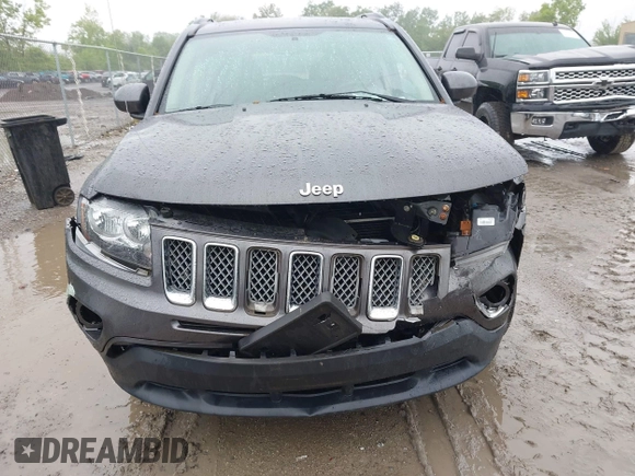 2016 Jeep Compass Latitude with VIN 1C4NJCEA2GD804809, listed as a IAAI auction lot 42329508 with 61,264 mi miles and . Bid and sale history available at DreamBid. Image 12.