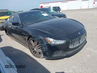 2015 Maserati Ghibli z VIN ZAM57XSA4F1150904, wystawiony jako IAAI lot #42160883 z przebiegiem 121 857 mil mil oraz . Historia ofert i sprzedaży dostępna na DreamBid. Obrazek 1.