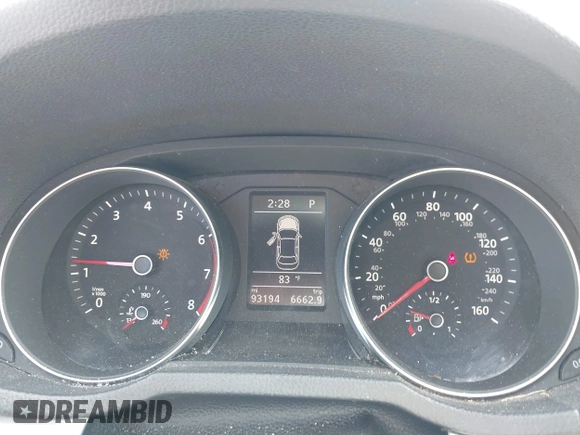 2017 Volkswagen Passat S with VIN 1VWAT7A37HC064654, listed as a IAAI auction lot 42751665 with 93,194 mi miles and . Bid and sale history available at DreamBid. Image 7.