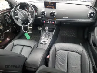 2015 Audi A3 2.0T Premium Plus with VIN WAUEFGFF5F1023024, listed as a Copart auction lot 45872215 with 2,539 mi miles and Salvage Title. Bid and sale history available at carsss.com. Image 8.