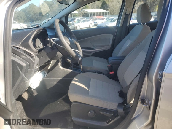 2021 Ford EcoSport S with VIN MAJ3S2FE4MC407593, listed as a Copart auction lot 47454615 with 26,309 mi miles and Salvage Title. Bid and sale history available at DreamBid. Image 7.