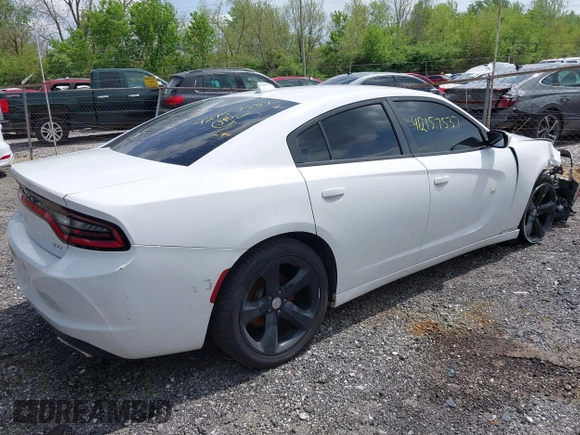 2017 Dodge Charger SXT with VIN 2C3CDXHG1HH562061, listed as a IAAI auction lot 42157537 with 188,499 mi miles and . Bid and sale history available at DreamBid. Image 4.