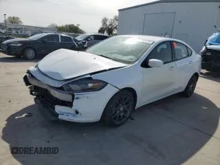 2016 Dodge Dart SE with VIN 1C3CDFAA9GD505151, listed as a Copart auction lot 49403155 with 129,527 mi miles and Salvage Title. Bid and sale history available at carsss.com. Image 1.