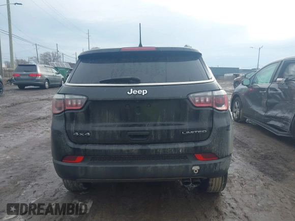 2020 Jeep Compass Limited with VIN 3C4NJDCB1LT146793, listed as a IAAI auction lot 41661239 with 91,148 mi miles and . Bid and sale history available at DreamBid. Image 16.