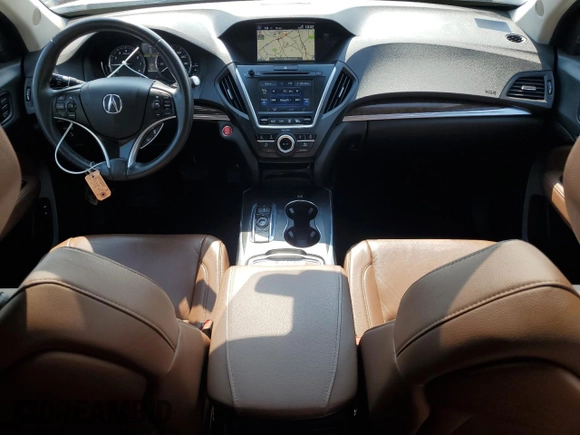 2017 Acura MDX Technology z VIN 5FRYD4H53HB025873, wystawiony jako Copart lot #53134205 z przebiegiem 95 654 mil mil oraz Szkoda całkowita • Salvage title. Historia ofert i sprzedaży dostępna na DreamBid. Obrazek 8.