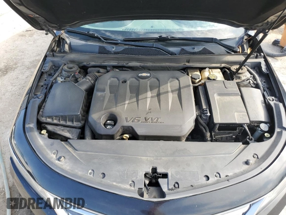 2018 Chevrolet Impala LT with VIN 2G1105S35J9119381, listed as a Copart auction lot 54909595 with 167,464 mi miles and Salvage Title. Bid and sale history available at DreamBid. Image 11.