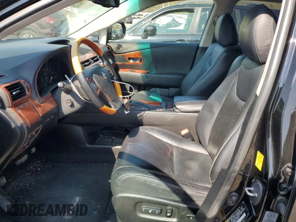 2010 Lexus RX 350 with VIN 2T2BK1BA1AC032196, listed as a Copart auction lot 54130395 with 184,445 mi miles and Salvage Title. Bid and sale history available at carsss.com. Image 7.