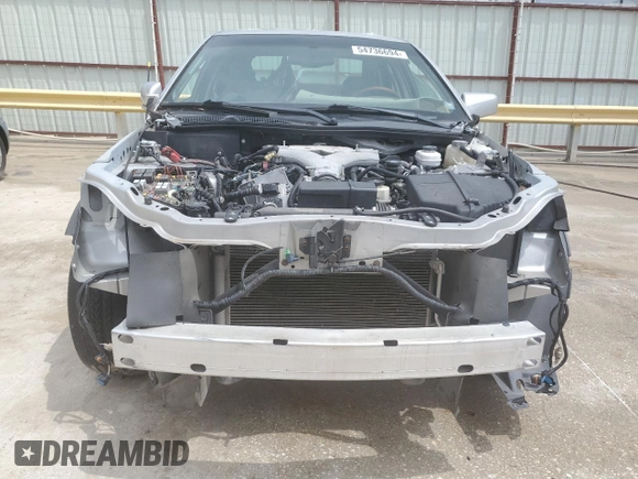 2007 Cadillac CTS with VIN 1G6DP577470172977, listed as a Copart auction lot 54736694 with 0 mi miles and Salvage Title. Bid and sale history available at carsss.com. Image 5.