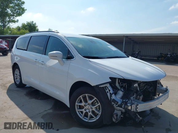 2022 Chrysler Pacifica Touring L with VIN 2C4RC1BG8NR197706, listed as a IAAI auction lot 42414290 with 56,972 mi miles and . Bid and sale history available at DreamBid. Image 1.