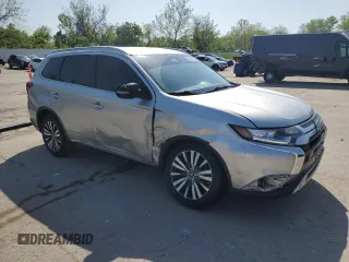 2020 Mitsubishi Outlander ES with VIN JA4AZ3A32LZ029711, listed as a Copart auction lot 54848295 with 161,947 mi miles and Salvage title. Bid and sale history available at DreamBid. Image 4.