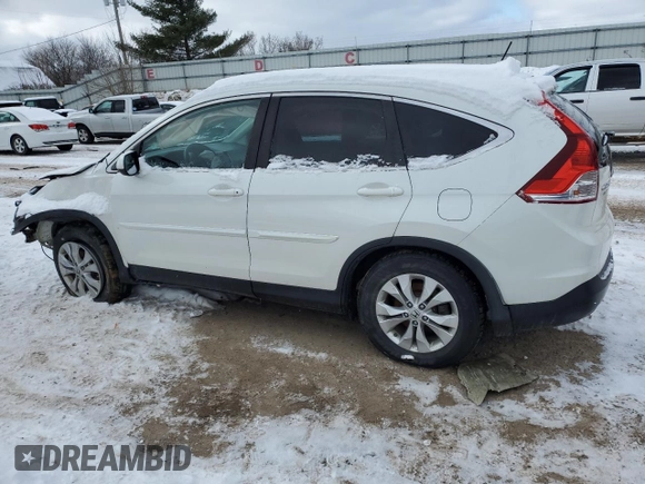 2014 Honda CR-V EX-L with VIN 5J6RM4H78EL094164, listed as a Copart auction lot 41383695 with 0 mi miles and Clean Title. Bid and sale history available at carsss.com. Image 2.