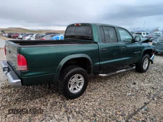 2001 Dodge Dakota Sport with VIN 1B7HG2AN71S340563, listed as a Copart auction lot 50101085 with 222,331 mi miles and Salvage Title. Bid and sale history available at carsss.com. Image 3.
