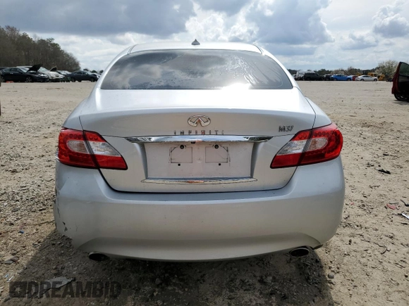 2012 Infiniti M37 with VIN JN1BY1AP6CM334908, listed as a Copart auction lot 48795855 with 149,648 mi miles and Salvage Title. Bid and sale history available at carsss.com. Image 6.