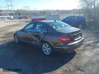 2013 Mercedes-Benz C-Class C 300 Sport with VIN WDDGF8AB1DR252908, listed as a IAAI auction lot 41853240 with 19,617 mi miles. Bid and sale history available at carsss.com. Image 3.