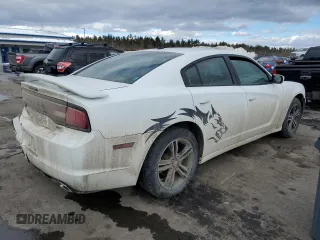 2014 Dodge Charger SXT Plus with VIN 2C3CDXJG0EH296411, listed as a Copart auction lot 46529755 with 136,078 mi miles and Salvage Title. Bid and sale history available at carsss.com. Image 3.