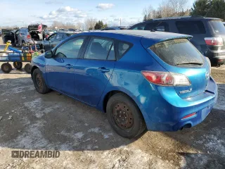 2012 Mazda 3 GX with VIN JM1BL1KF7C1521366, listed as a Copart auction lot 88390295 with 127,859 mi miles and Salvage Title. Bid and sale history available at carsss.com. Image 2.