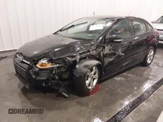 2014 Ford Focus SE with VIN 1FADP3F29EL287969, listed as a IAAI auction lot 41321168 with 98,898 mi miles. Bid and sale history available at carsss.com. Image 2.