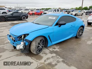 2022 Toyota GR86 with VIN JF1ZNBC13N8751813, listed as a Copart auction lot 51329585 with 766 mi miles and Salvage Title. Bid and sale history available at carsss.com. Image 1.