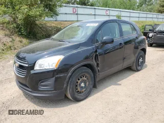 2016 Chevrolet Trax LS z VIN 3GNCJKSB6GL223572, wystawiony jako Copart lot #59121625 z przebiegiem 104 303 mil mil oraz Czysty tytuł • Clean title. Historia ofert i sprzedaży dostępna na DreamBid. Obrazek 1.