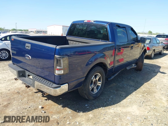 2008 Ford F-150 XLT with VIN 1FTPW12V68FA38420, listed as a IAAI auction lot 41978982 with 151,894 mi miles. Bid and sale history available at carsss.com. Image 4.