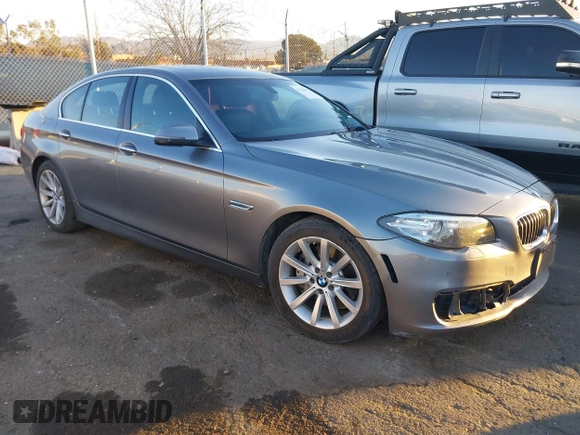 2014 BMW 5 Series 535i with VIN WBA5B1C54ED479873, listed as a IAAI auction lot 41338061 with 75,097 mi miles and . Bid and sale history available at DreamBid. Image 1.