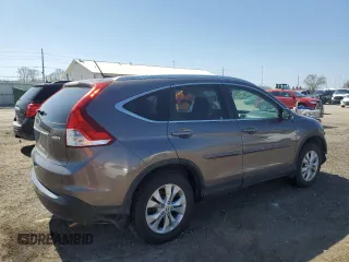 2013 Honda CR-V EX-L with VIN 5J6RM4H75DL052940, listed as a Copart auction lot 52181325 with 201,982 mi miles and Salvage Title. Bid and sale history available at carsss.com. Image 3.